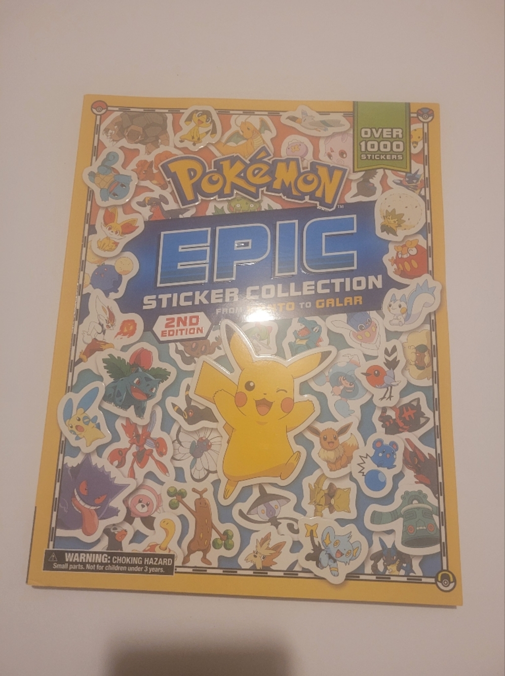 Epic Sticker Collection - Yellow Pikachu